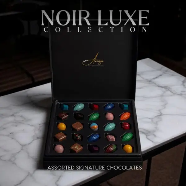 Assorted Chocolates Box Noir Luxe Collection